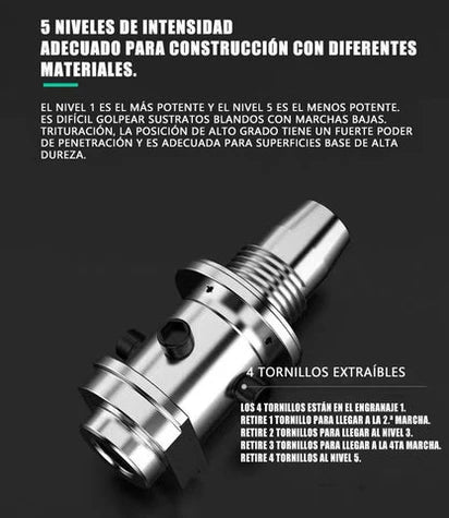 Clavadora de Hormigón Portátil - Imagen 11