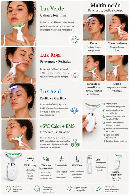 Masajeador Facial LED Sculpt - Imagen 5