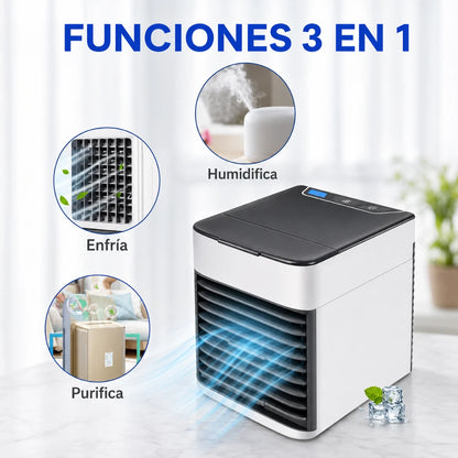 Mini Enfriador de Aire Portátil - Refresca y Purifica tu Espacio - Imagen 7